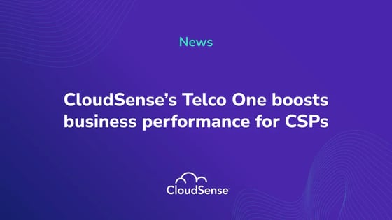 CloudSense's new Telco One solution aims to boost business performance among CSPs