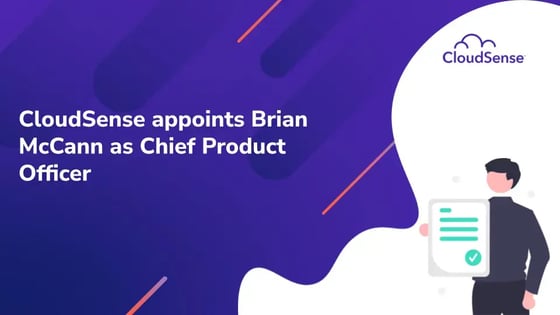 CloudSense appoints Brian McCann as Chief Product Officer