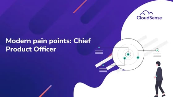 Modern pain points: Chief Product Officer