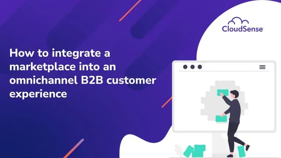 How to integrate a marketplace into an omnichannel B2B customer experience